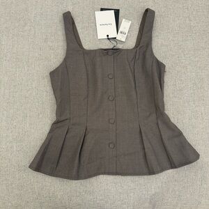 En Saison Mirabell Peplum Top / Anthropologie